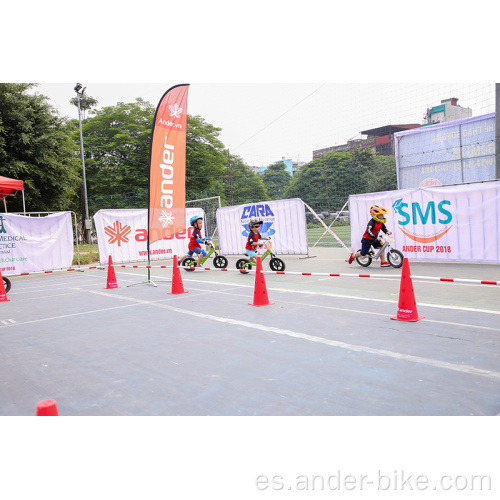 Bicicleta de equilibrio para bebé infantil de aleación de aluminio altamente equilibrada